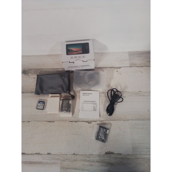 Pocket  Camera Digital Camera 48 Megapixel 4KHD New W Box/Memory card/Bag - Picture 11 of 15